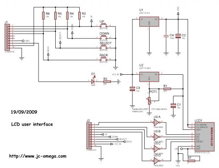Schema LCD interface